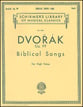 Biblical Songs, Op. 99 Vocal Solo & Collections sheet music cover